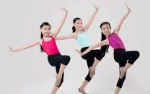 a group of people dancing