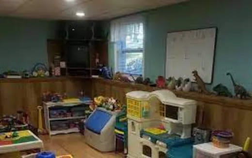 a room with a lot of objects in it
