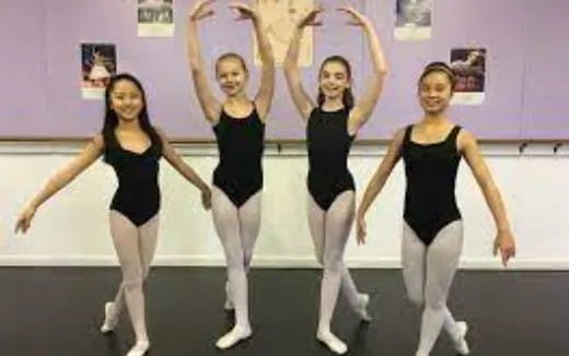 a group of women dancing