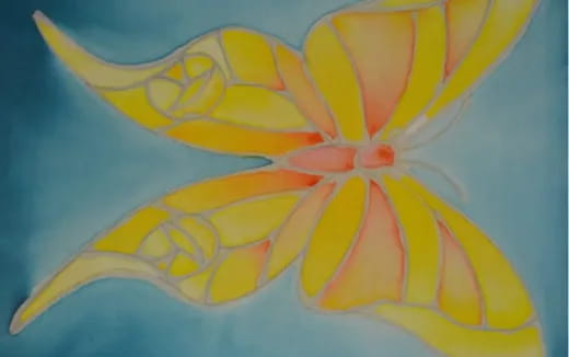 a close-up of a flower