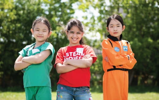 a group of children posing for a photo