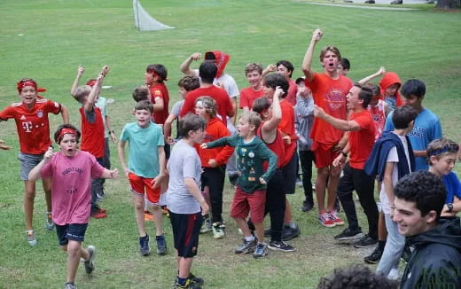 a group of people posing for a photo