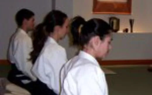 a group of people in a room