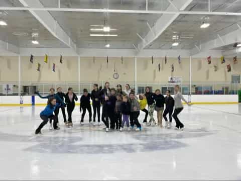 a group of people posing for a photo