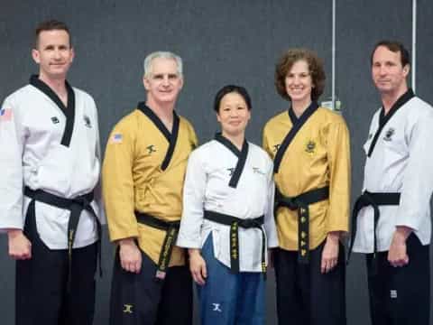 a group of people posing for a photo